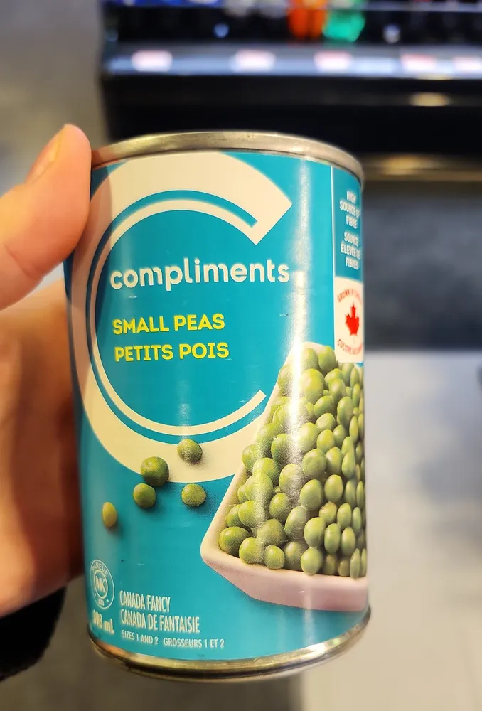Small peas