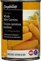 Whole baby carrots