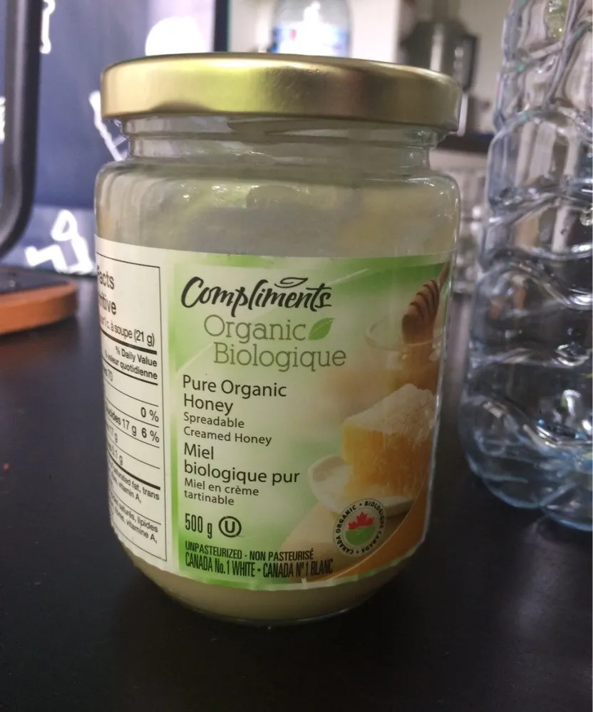 Miel biologique pur