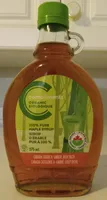 100% Pure Organic Maple Syrup