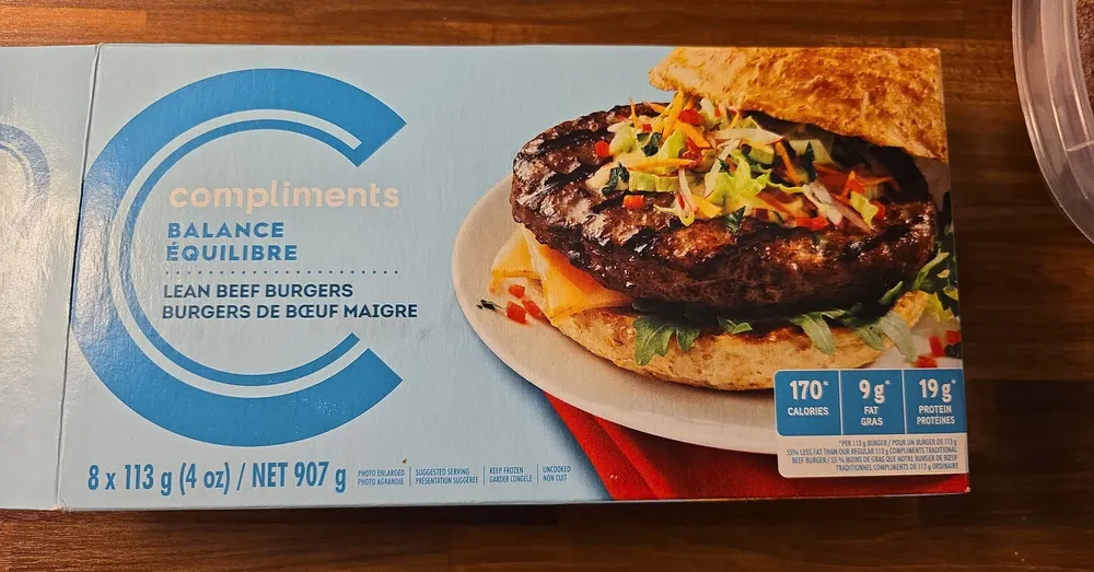 Lean Beef Burgers