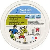 Margarine made with olive oil