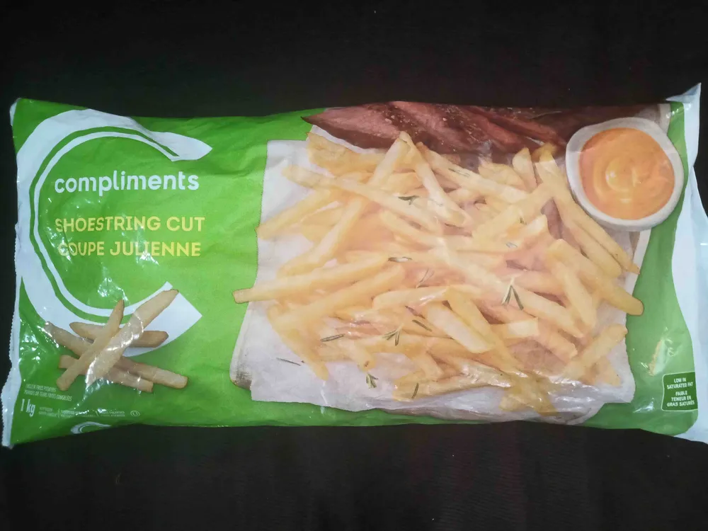 Shoestring fried potatoes