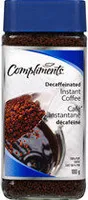 Decaffeinated instant coffee