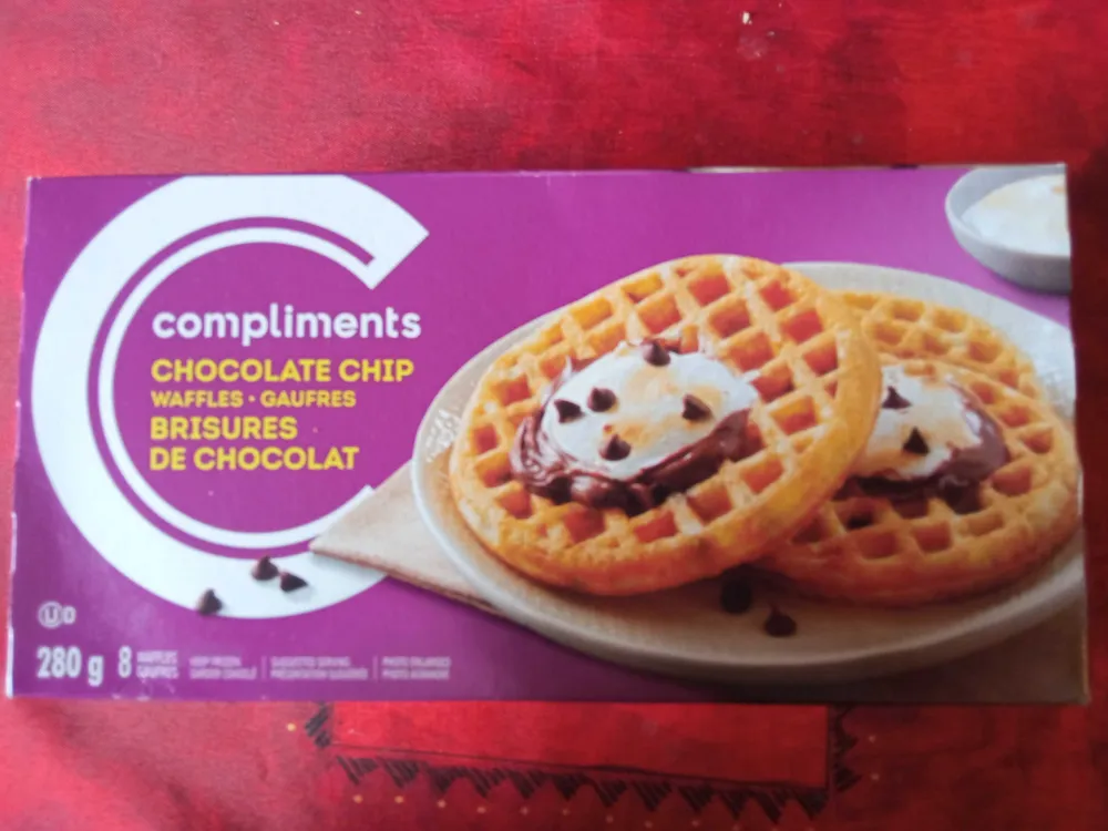 Chocolate chip waffles