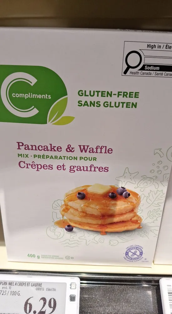 Gluten-free pancake & waffle mix