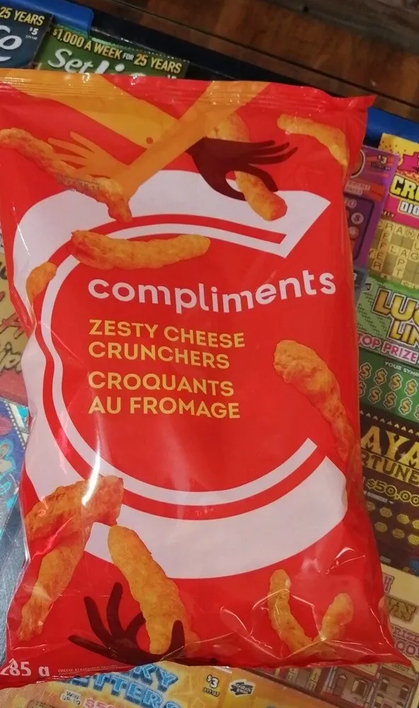 Zesty cheese crunchers