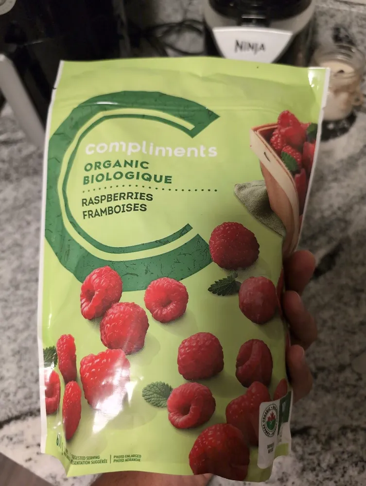 Framboises biologiques