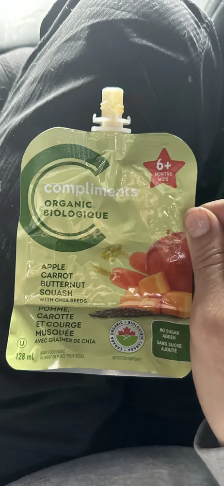 Baby food purée