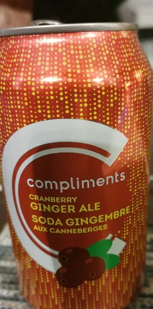 Cranberry ginger ale