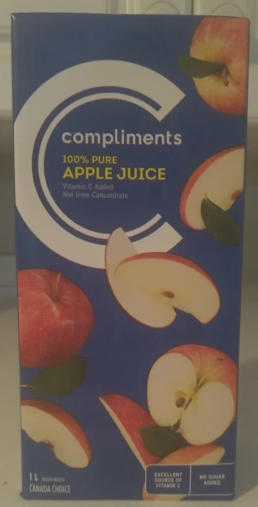 100% Pure Apple  Juice
