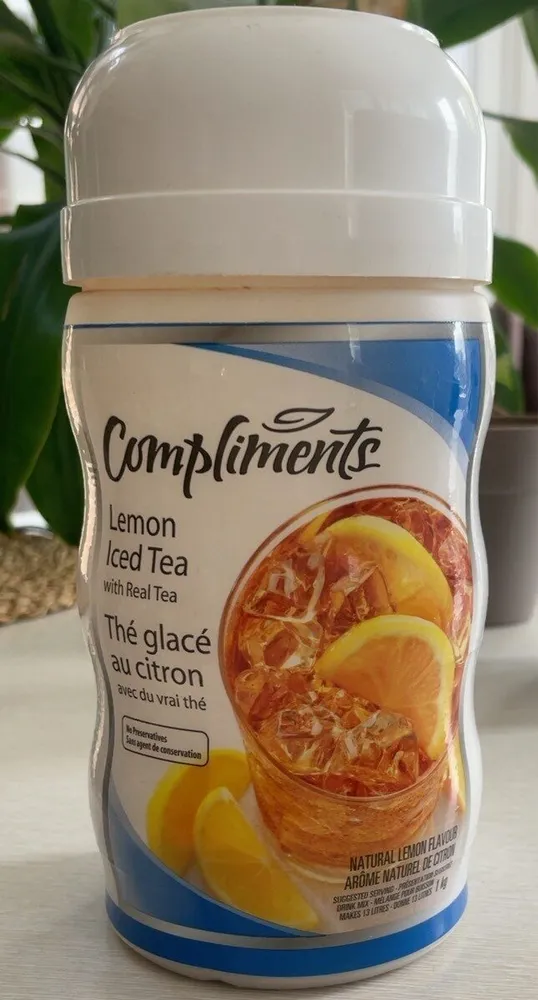 Lemon iced tea drink mix