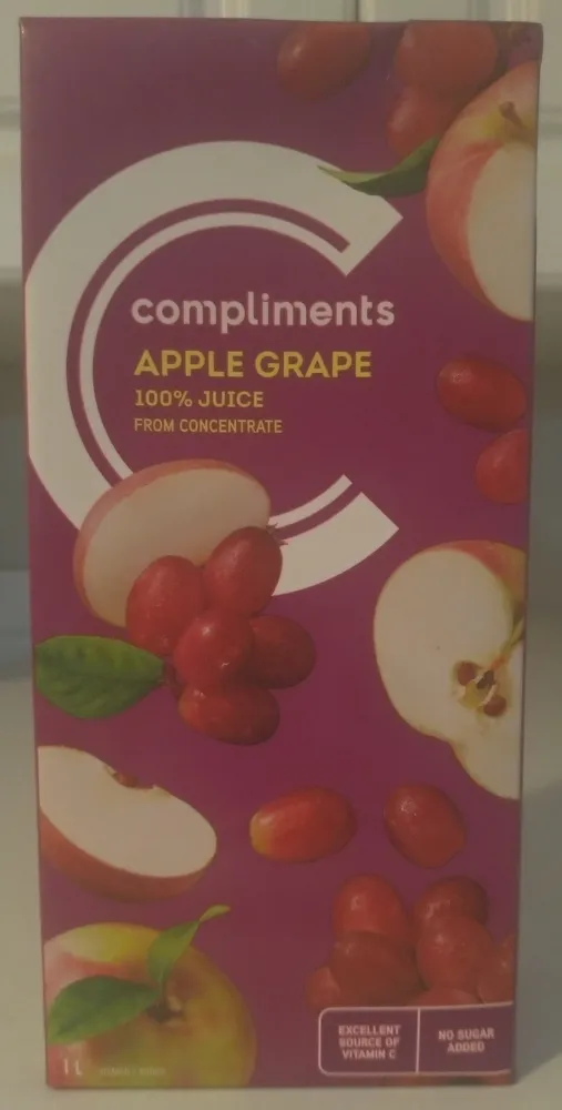 100% Apple Grape Juice from Concentrate