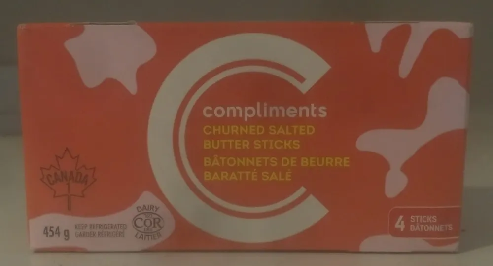 Churned Salted Butter Sticks