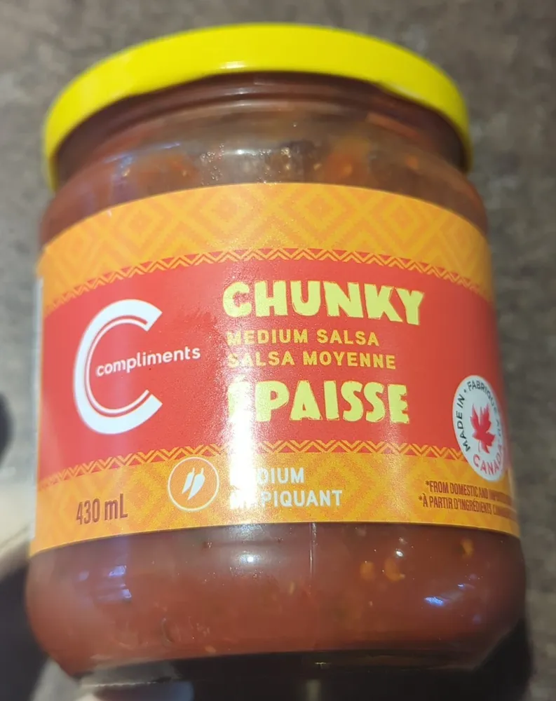 Medium chunky salsa