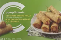 vegtable spring rolls