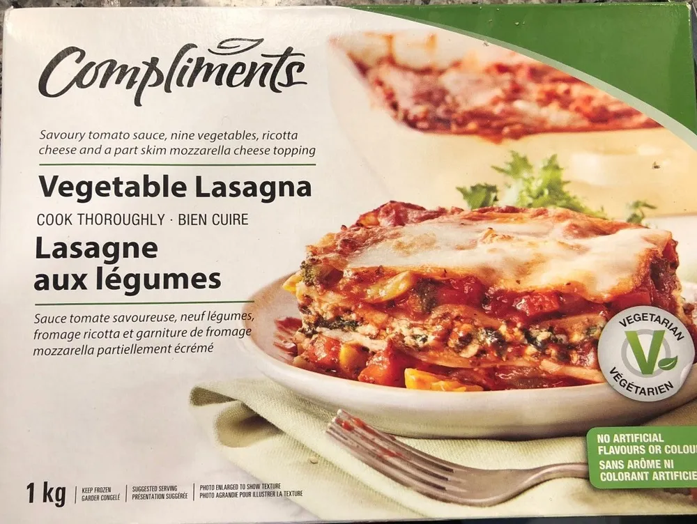 Lasagnes aux legumes