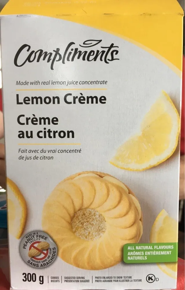 Crème au citron