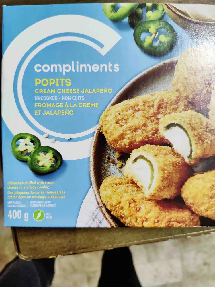 Popits Cream Cheese Jalapeno