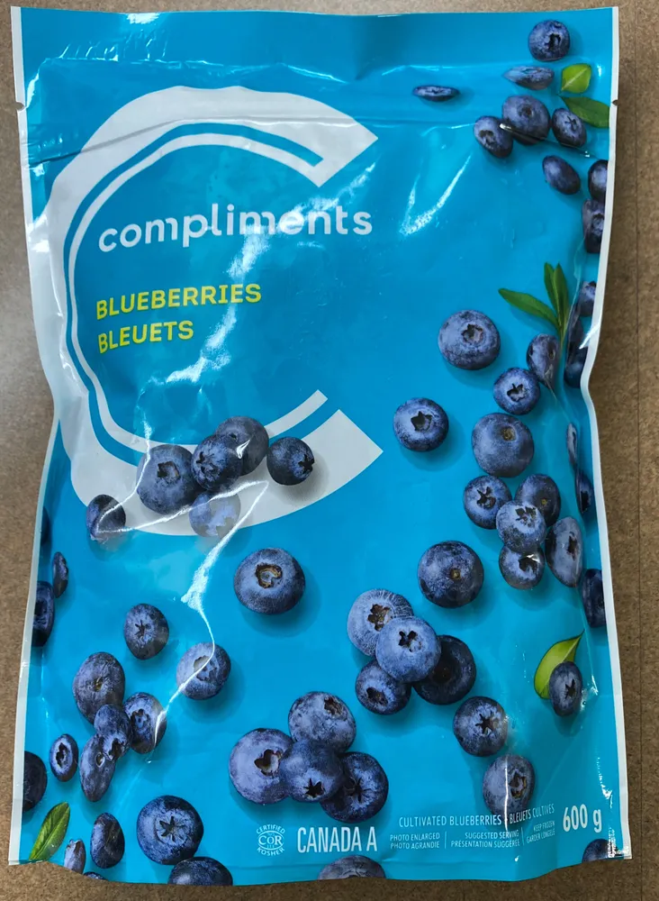 Frozen Blueberries