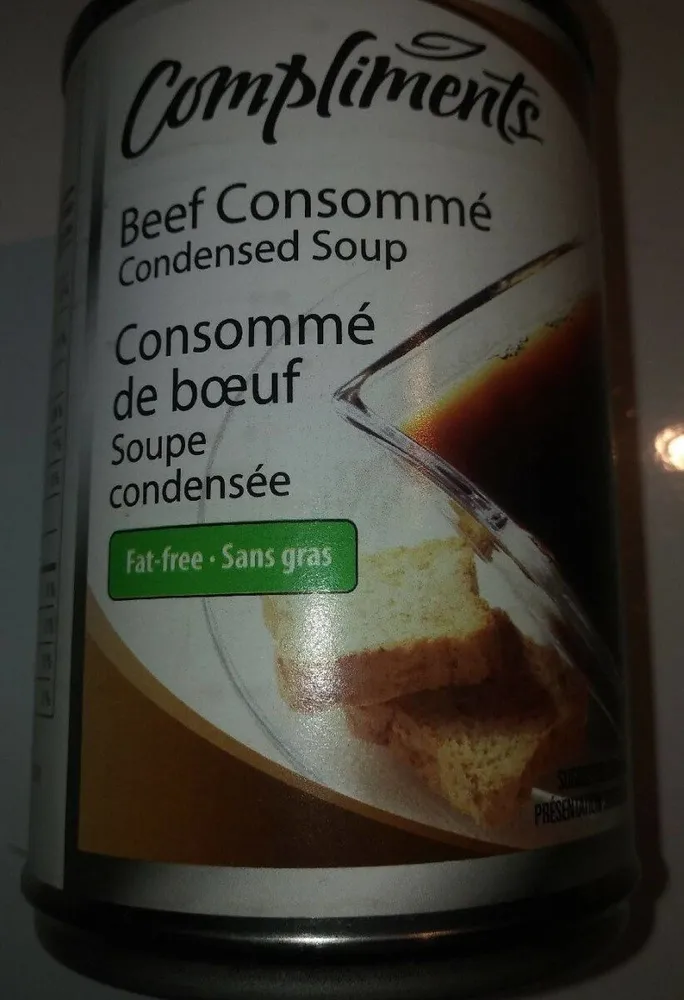 consommé de boeuf