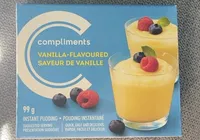 Vanilla-flavoured instant pudding