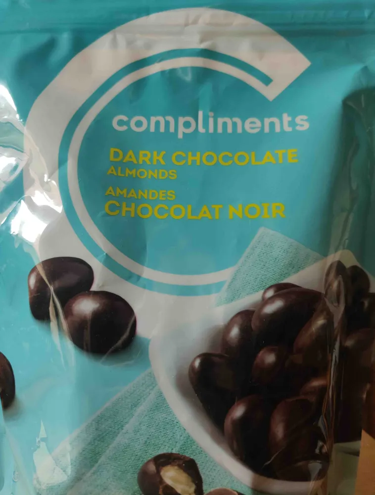 Amandes chocolat noir