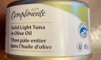 Thon pâle entier dans l’huile d’olive