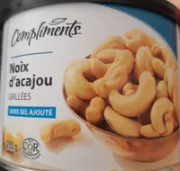 Noix d'action grillées sans sel ajouté