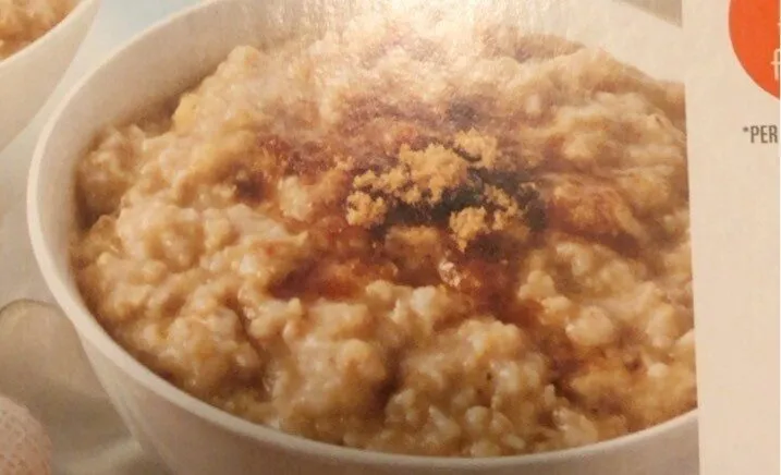 packaged oatmeal
