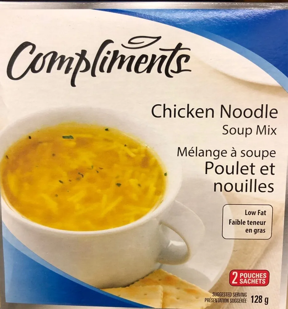 Soupe poulet nouille