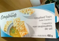 Unsalted crackers