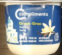 Yogourt grec vanille