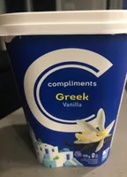 Greek yogurt m f vanilla