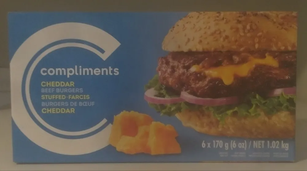 Cheddar Beef Burgers