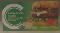 Stuffed Mozz-Amore Beef Burgers