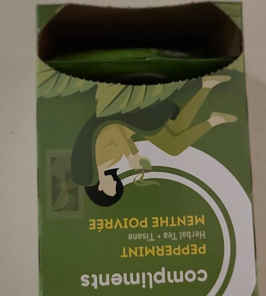 Tisane menthe poivrée