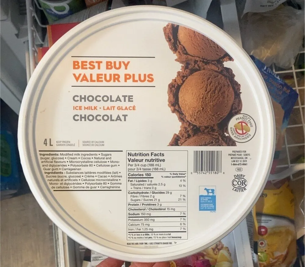 Chocolate ice cream