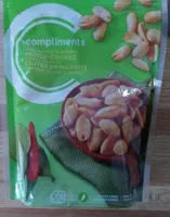 Arachides cuites à la marmites, saveur lime et chili