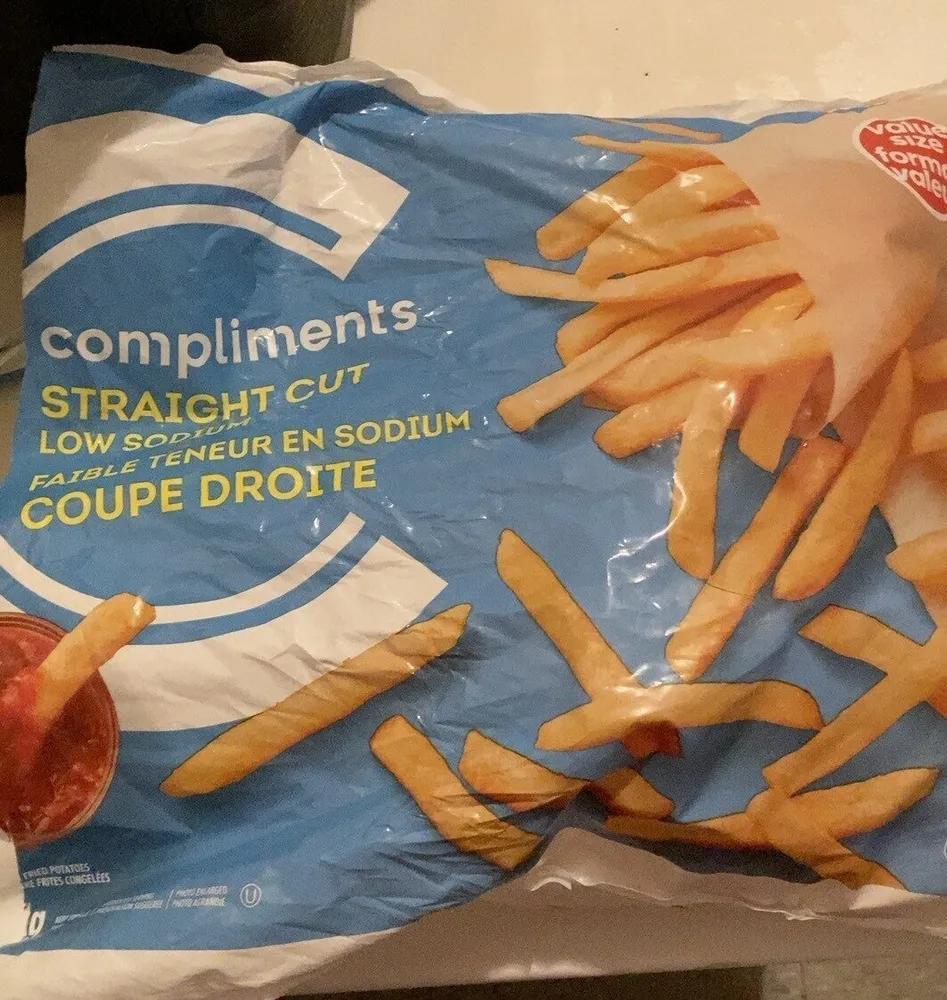 Compliments stright cut fries