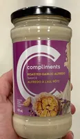 Roasted garlic alfredo