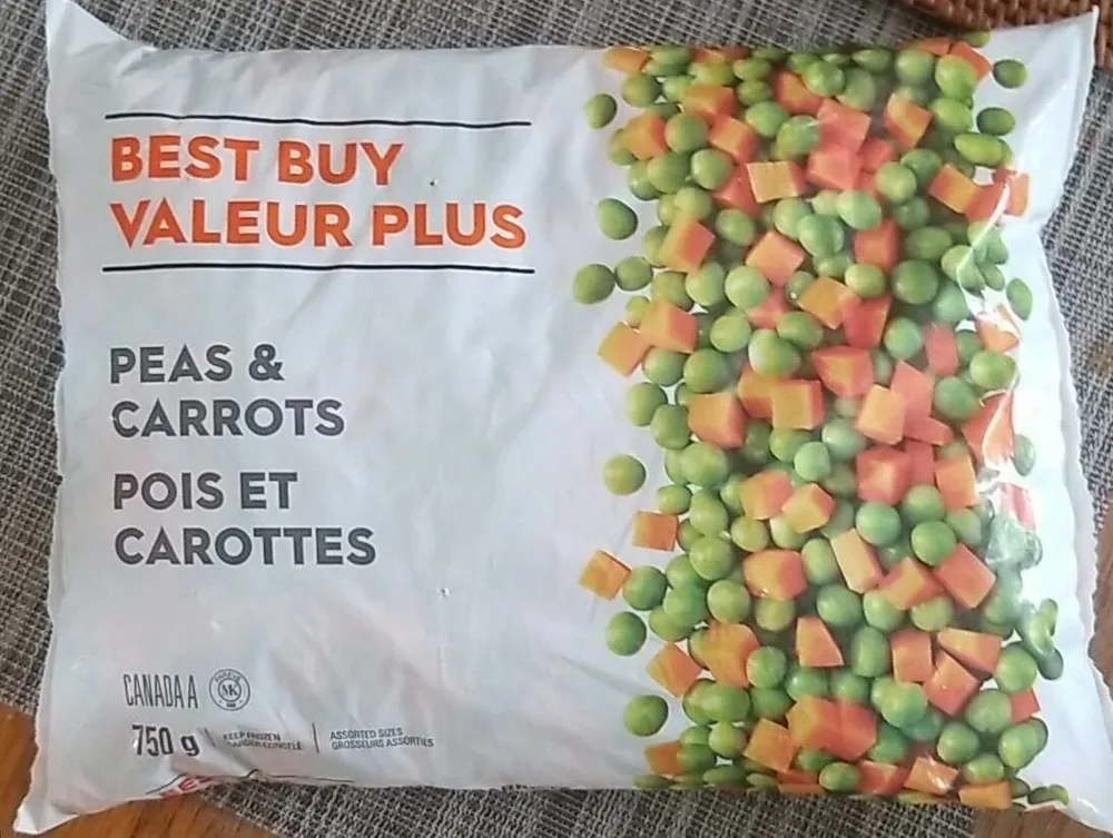 Frozen Peas and Carrots