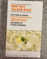 Butter & Herb instant mashed potatoes