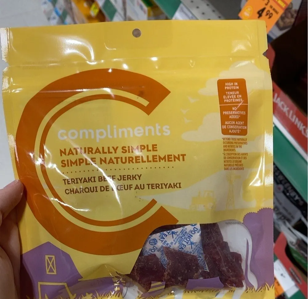 Teriyaki beef jerky