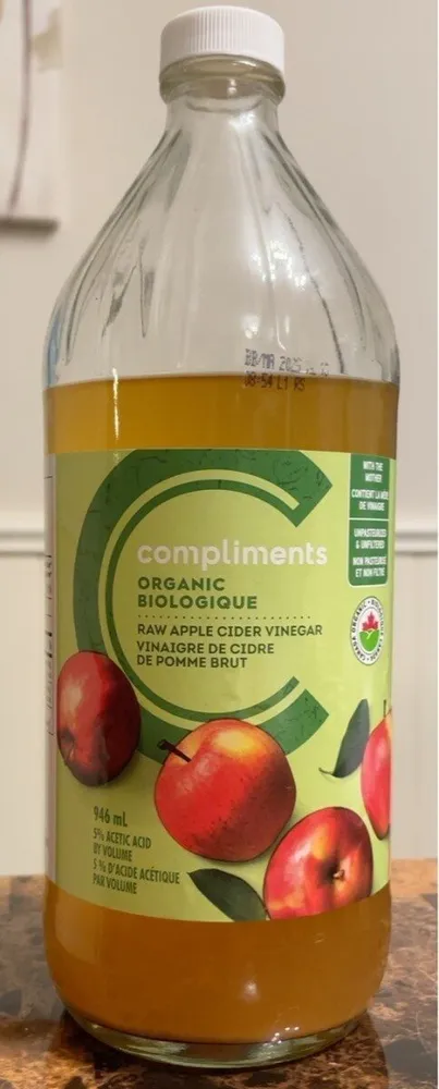 Compliments Organic Raw Apple Cider Vinegar
