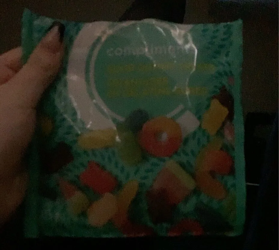 Sour gummy treats