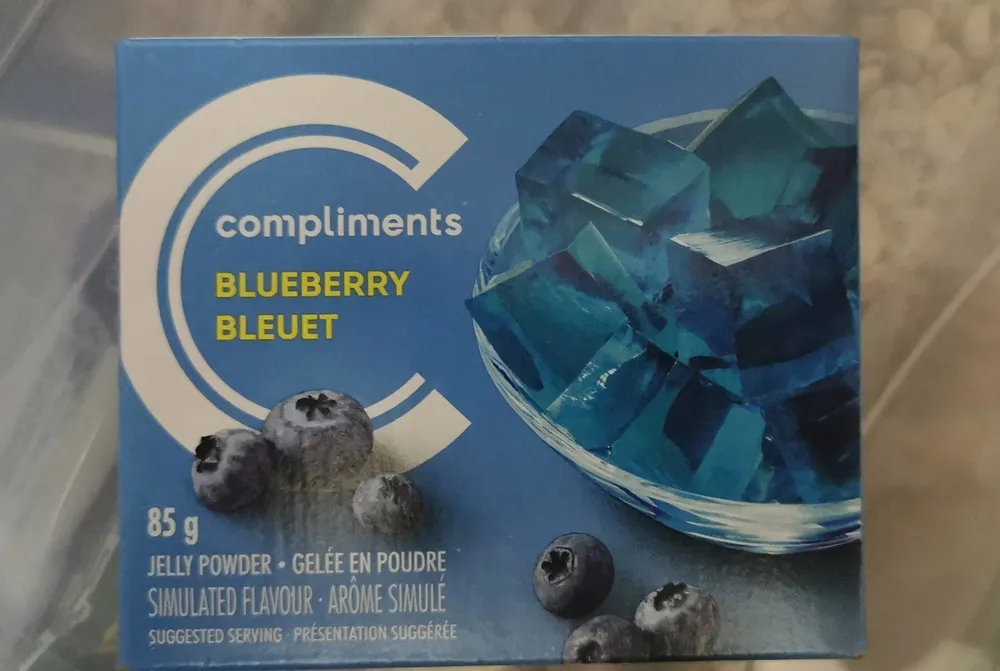 Jello bleuet
