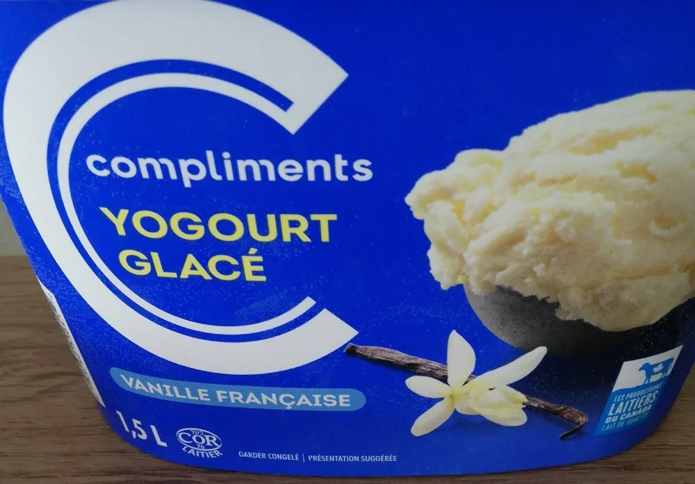 Yogurt glacé