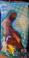 Solid chocolate bunny