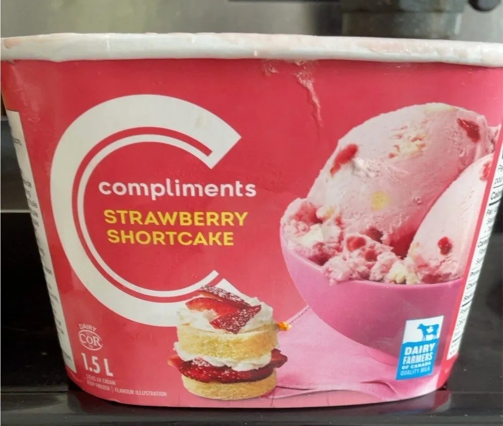 Strawberry Shortcake Ice Cream